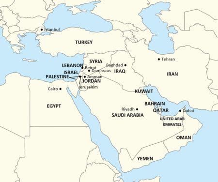 cities in the middle east